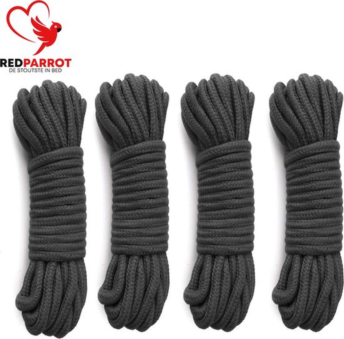 Goedkoopste 4 x 5 meter bondage touw | Seks touw | Full BDSM Body bondage | Armen en Benen | 20 Meter touw