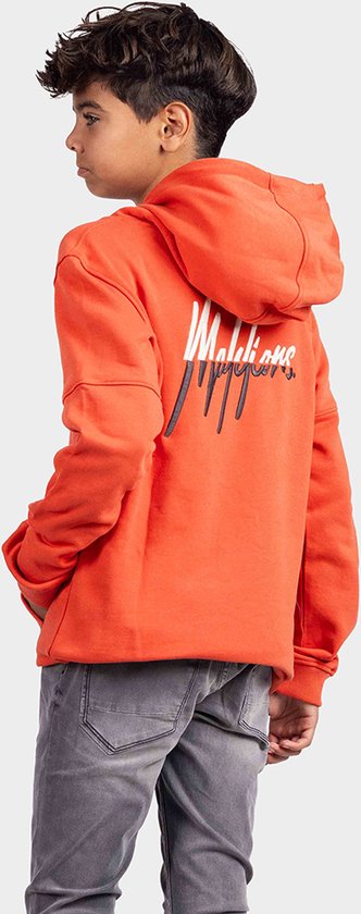 Malelions Séparation Essentials Hoodie Kids Rouge - Taille: 140