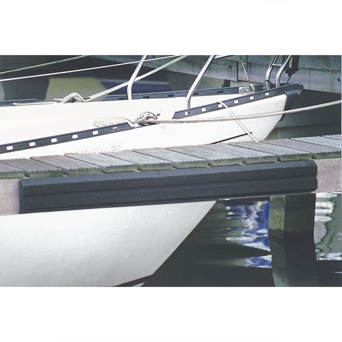 Talamex zwarte Steigerfender 135 cm