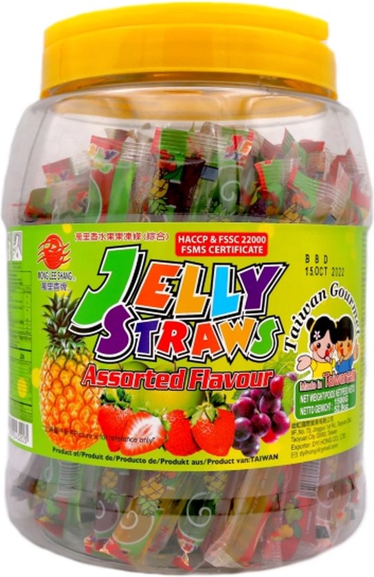 Jelly Straws 1500g bol