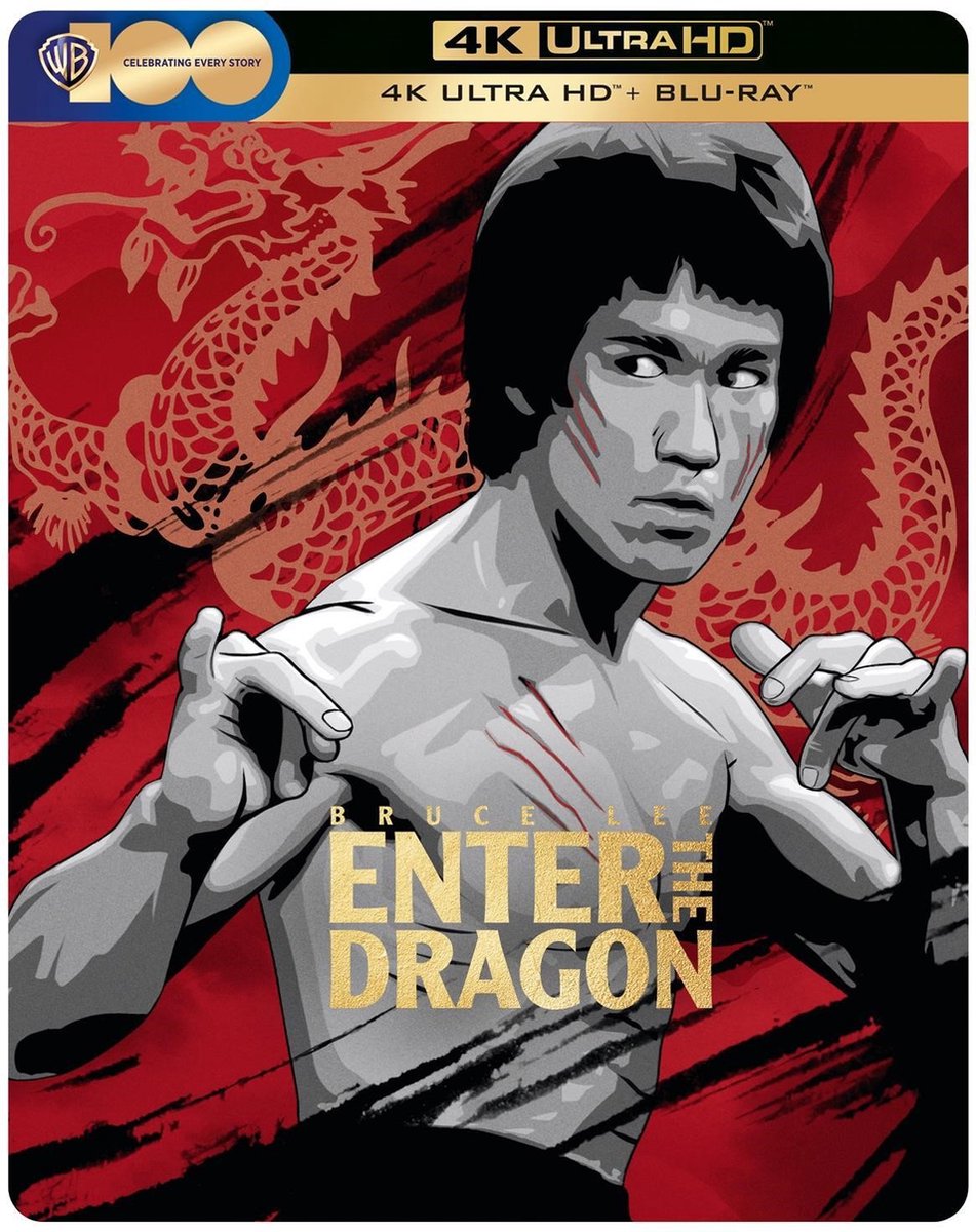 Enter The Dragon (4K Ultra HD Blu-ray) (Steelbook)-