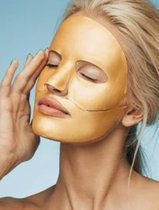 Repair Collagen FACE MASK- Fraicheur Paris Gold Face Mask-Natural Collagen Hydrogel Mask -firm-Lift-Hydrate-