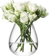 L.S.A. - Flower Vaas 9,5 cm - Glas - Transparant