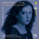 Dogma Chamber Orchestra, Mikhail Gurewitsch - Mendelssohn Project Vol. 4: String Symphonies Nos. 8, 9 & 10 (CD)