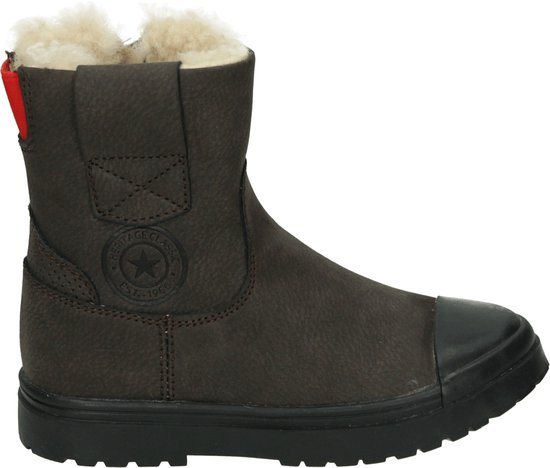 Enkelboots | Jongens | Dark Brown | Schapenwol | Shoesme | Maat 29