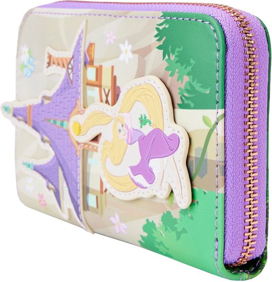 Disney - Loungefly Wallet (Portemonnee) Tangled Rapunzel Swinging From Tower