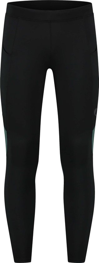 Rogelli Echo Hardloopbroek - Winterbroek Heren - Black, Petrol Green - Maat S