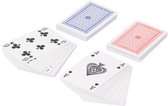 Speelkaarten - 2 pack - 2x 56 kaarten - Standaard maat - Volwassen - Pokerkaarten - Playing-cards