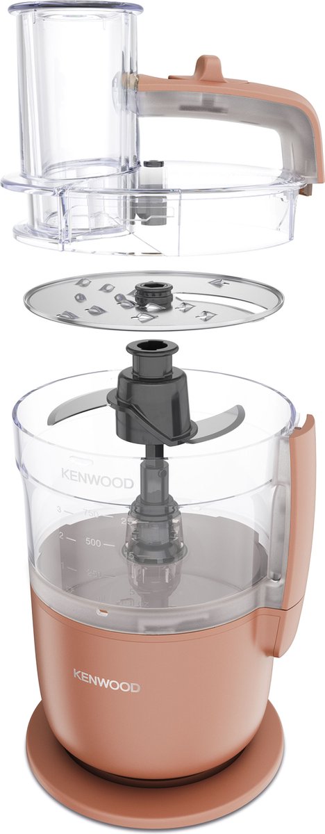 Kenwood MultiPro Go FDP22.130RD - Foodprocessor - Roze - Express Serve - Go collectie van Kenwood — afbeelding 3