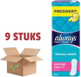 Always Maxi Classic Maandverband Normaal – 8 x 9 Stuks - Voordeelverpakking