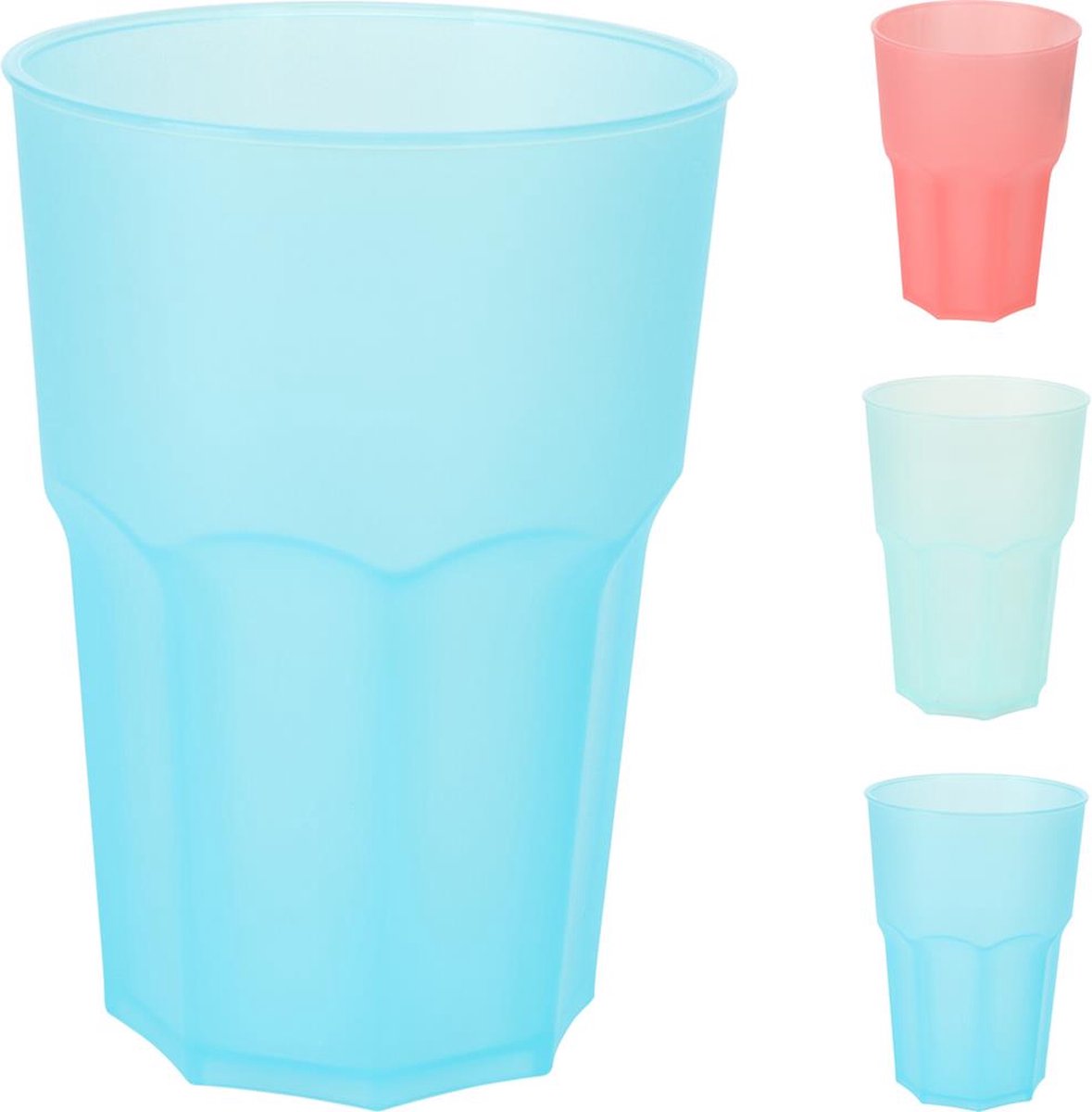 Goedkoopste Beker kunststof Ø9xh12,5cm 480ml