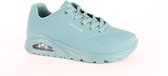 Skechers Uno - Stand On Air Dames Sneakers - Turquoise - Maat 39