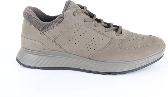 Ecco Exostride M Sneakers groen Nubuck - Maat 46