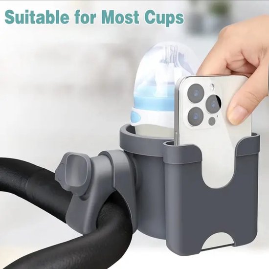 Porte-gobelet Universel Pour Poussette Avec étui De Téléphone
