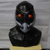 Alien masker 'The Invader' (zwart)