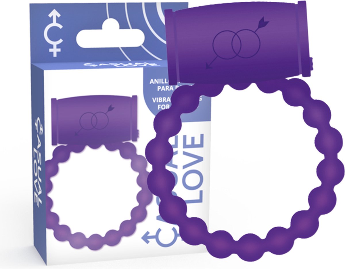 Goedkoopste CASUAL LOVE | Casual Love Cock Ring 25 Purple | Cock Ring | Sex Toy for Man | Sex Toy for Couple