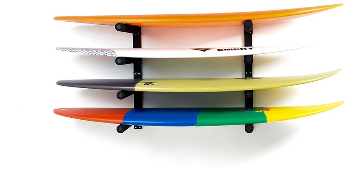 Surf System Surfbordsteun Zwart