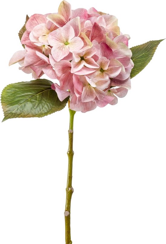 Kunstbloemen - Zijde Bloemen - Nep bloemen Luxe Bloemen - Hortensia 45 cm - Natuurlijk Bloemen