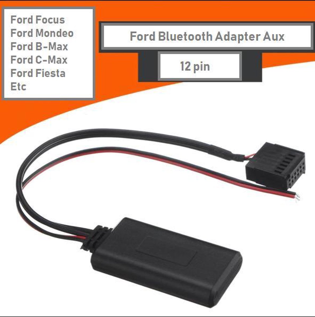 Ford Focus Bluetooth Audio Streaming Adapter Aux Module Wagon Cd 6000 Cd6000 Cd6006 Focus Rs Gt