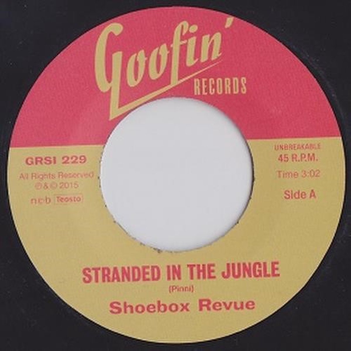Shoebox Revue - Stranded In The Jungle (7" Single)