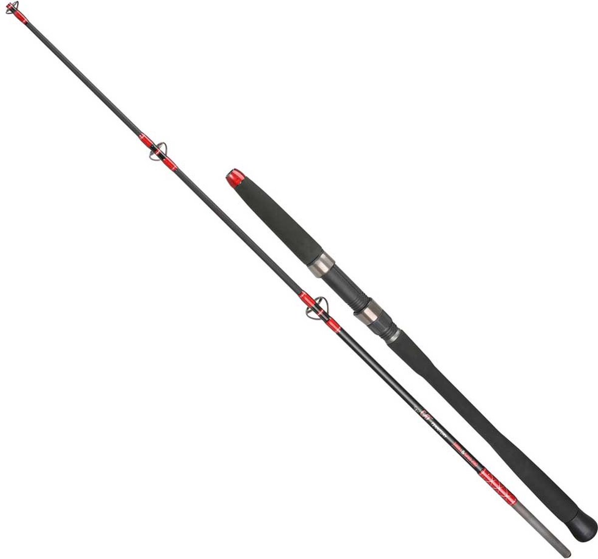 Mikado Cat Territory Troll&spin Meervalhengel Zwart 2.70 m / 50-180 g