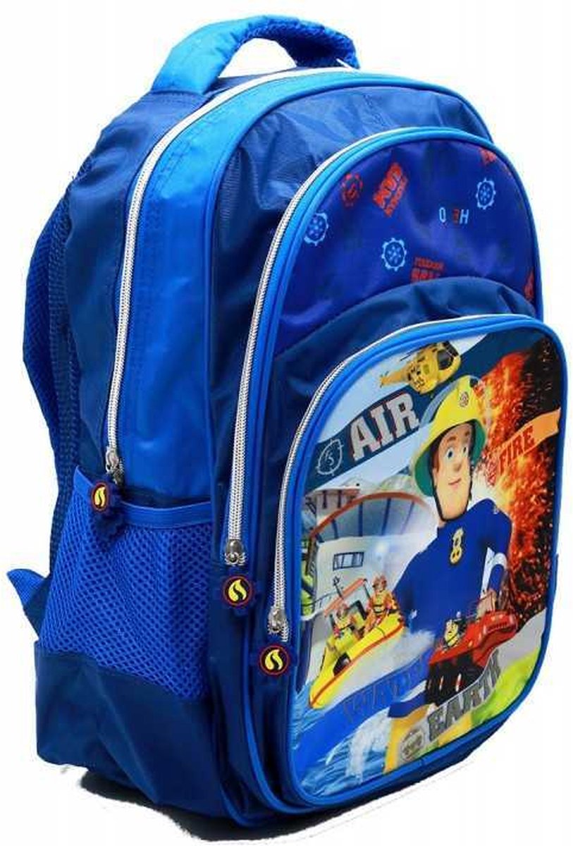 Brandweerman Sam Rugzak 3 vakken 42 cm Groot model bol