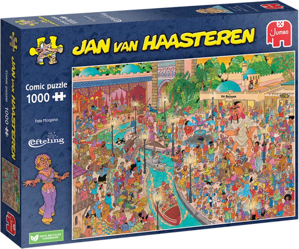 Jan van Haasteren - Efteling Fata Morgana Puzzel 1000 Stukjes