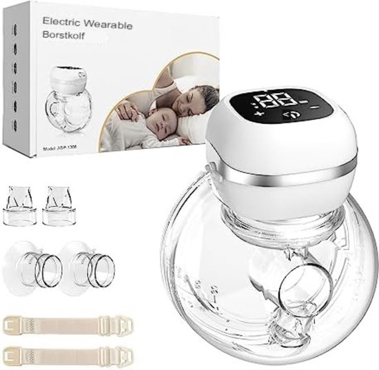  - Gratyfied Handsfree Borstkolf - Draadloze Borstkolf - Elektrische Borstkolf