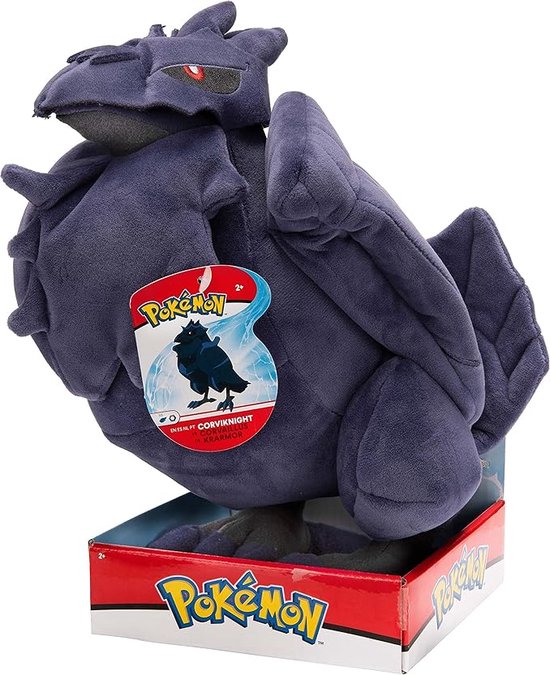 Pokémon knuffel - Corviknight 30cm van Pokémon — afbeelding 2