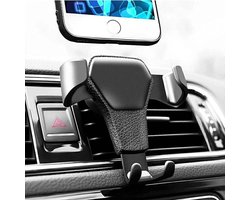 Narimano® Universele Zwaartekracht Auto - Telefoon Houder Auto Air Vent Clip Mount Mobiele Telefoon Houder - Mobiele Telefoon Stand Ondersteuning - Geschikt voor iPhone voor Samsung
