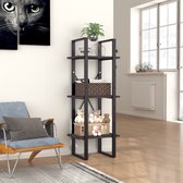 Bibliothèque The Living Store - Grijs - 40 x 30 x 105 cm - Robuste et durable