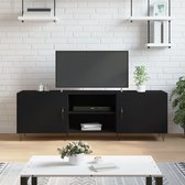 The Living Store Televisiekast - - Tv-meubel - 150 x 30 x 50 cm - Zwart