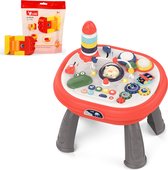 Activiteitentafel met Bouwplaat- Baby Speeltafel Dubbelzijdig Tafelblad - Baby Muziek Speelgoed - 1 jaar 2 jaar