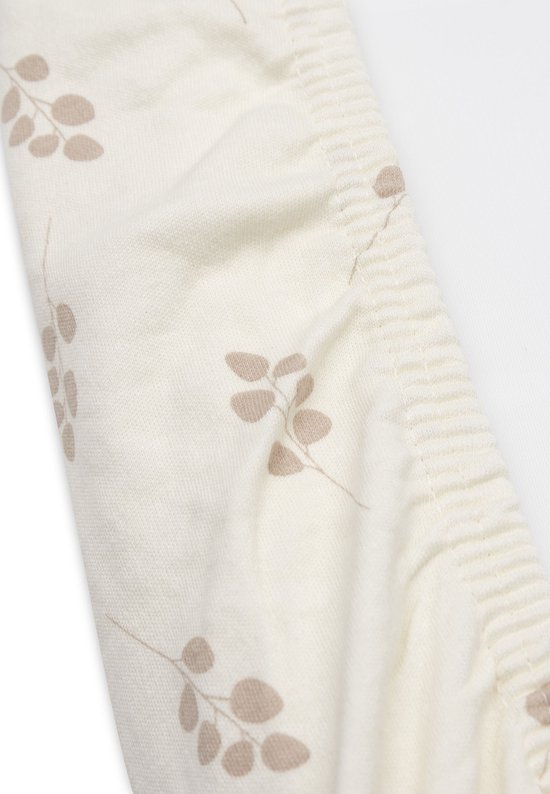 Jollein - Aankleedkussenhoes Jersey 50x70cm - Zachte Hoes Baby Aankleedkussen - Twig - Wild Rose — afbeelding 2