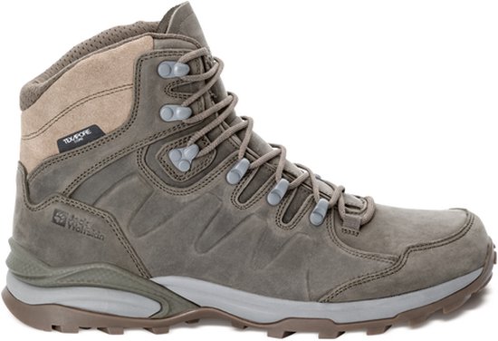 Jack Wolfskin REFUGIO PRIME TEXAPORE MID M Heren Wandelschoenen - cold coffee -Maat 44