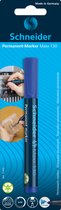 Schneider permanent marker - Maxx 130 - blauw - op blister - S-71303