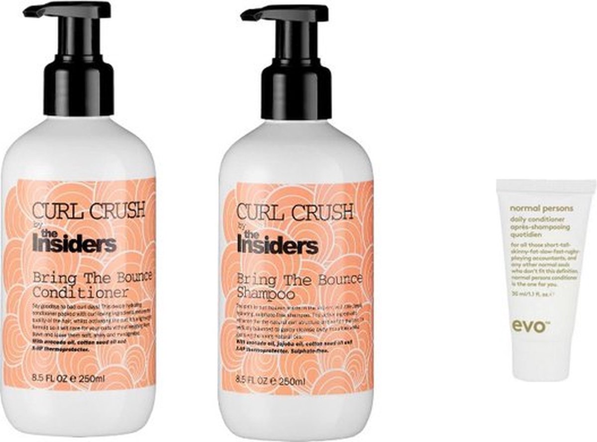 The Insiders Duo Set + Daydream Volume Conditioner + Shampoo + Gratis Evo Travel Size