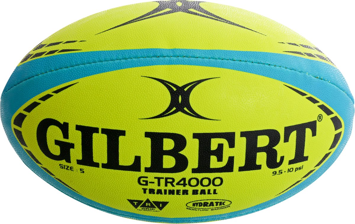 Gilbert Rugbybal Training G-TR4000 Fluor - Maat 4 (5 stuks)