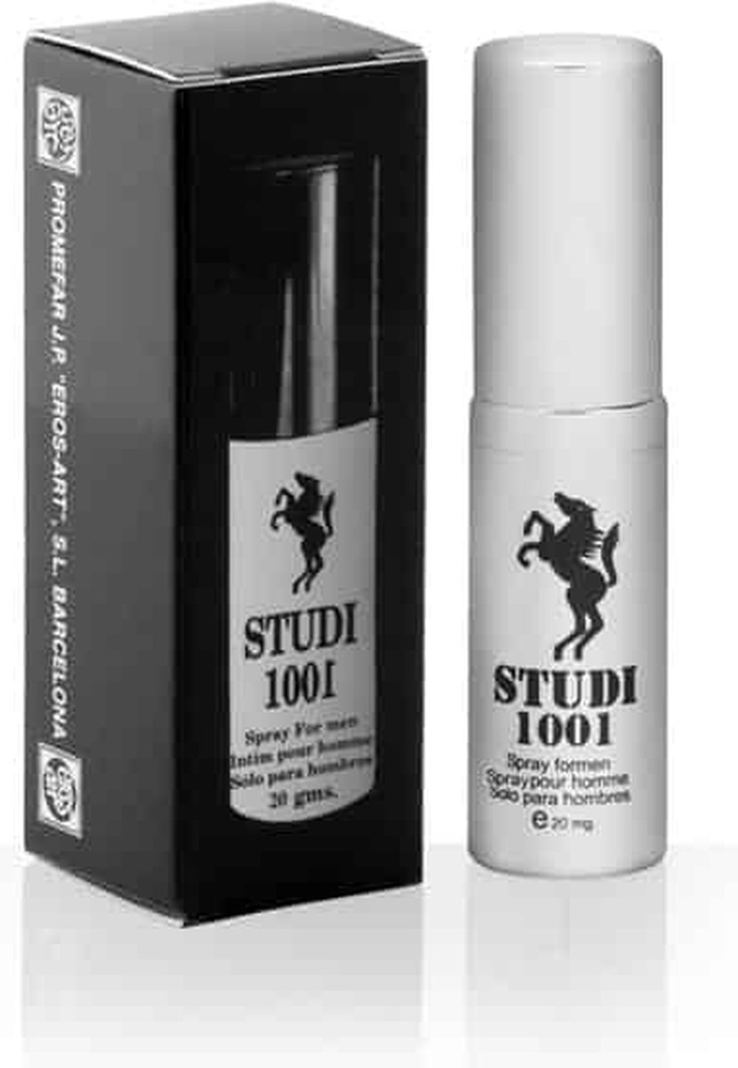 Goedkoopste Spray Studi 1001 - Stimulerende Middelen - Spray Die Klaarkomen Uitstelt - 20ml