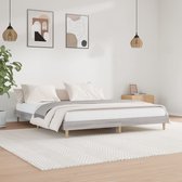 The Living Store Bedframe - Geniet van een goede nachtrust - Bedframe - Afmeting- 203 x 143 x 20 cm - Ken- Duurzaam hout