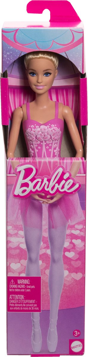 Barbie Ballerinapop - Met roze tutu - 32,5 cm - Barbiepop — cadeau in Spellen & Speelgoed - foto 6