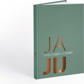 JA JIJ Journal Groen - Invuldagboek/Journals - 6 maanden invuldagboek voor vrouwen - zelfontwikkeling & doelen stellen