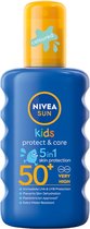 Sun Kids Protect & Care spray de protection solaire hydratant pour enfants SPF50 200 ml
