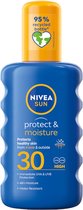 Sun Protect & Moisture hydraterende zonnebrandspray lotion SPF30 200ml