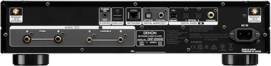 Denon DNP2000NE Zwart Audiostreamer met
