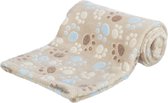 Trixie - Softfleece Deken - Laslo - Beige - 75X50 cm