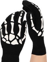 Apollo - Feest handschoenen - Halloween - Zwart - L/XL