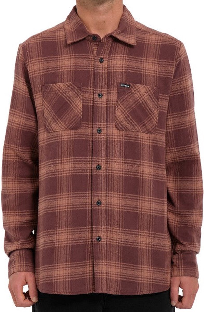 Volcom Tone Stone Long Sleeve Overhemd - Pumice