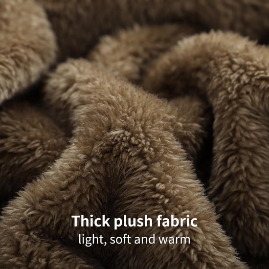 Couverture à manches, couverture câline, laine, sweat à capuche chaud  camel, | bol