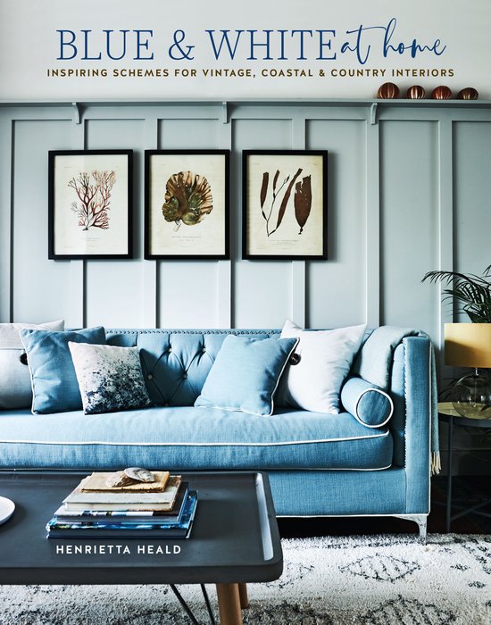 Blue & White At Home - cover